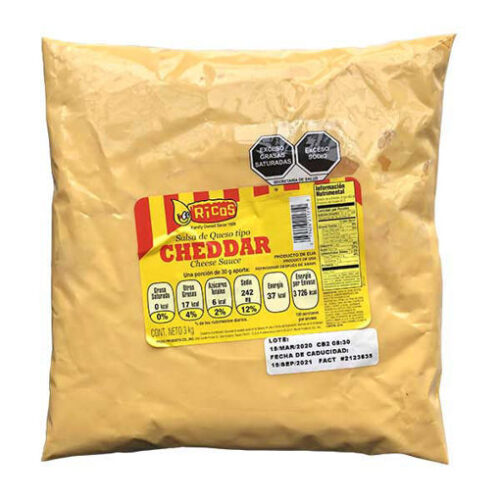 RICOS Cheddar Cheese Sauce 3kg