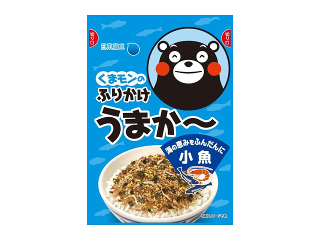 NIHON KASUI Furikake Fish Kumamon 25Gm