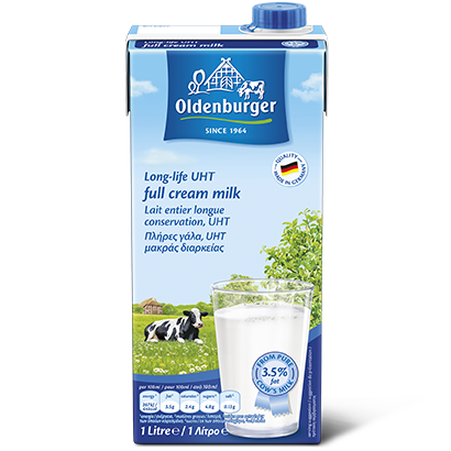 OLDENBURGER Full Cream Long Life Milk 1lt