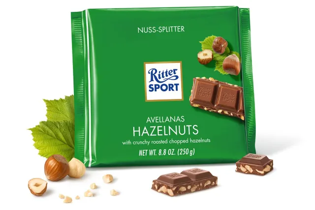 RITTER SPORT Hazelnut Chocolate 100gm