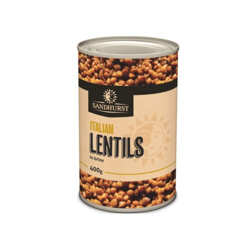 SANDHURST Italian Lentils In Brine 400gm