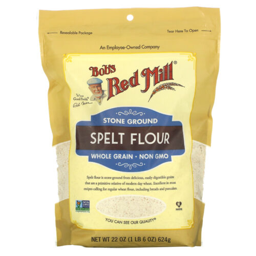 BOB'S RED MILL Stone Ground Whole Grain Spelt Flour 624g
