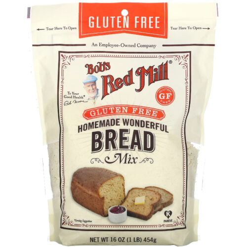 BOB'S RED MILL Gluten Free Homemade Wonderful Breadmix 454g