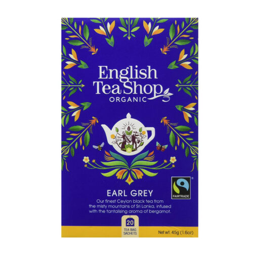 ENGLISH TEA SHOP Organic Earl Grey Tea 40g