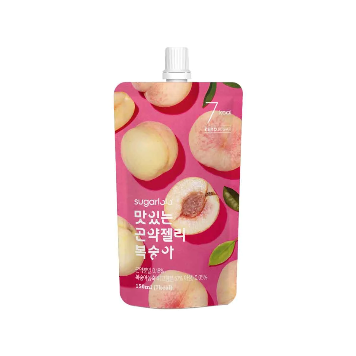 SUGARLOLO Konjac Jelly Peach 150GM