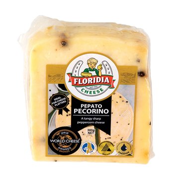 FLORIDIA Pecorino Pepato Wedges 300gm