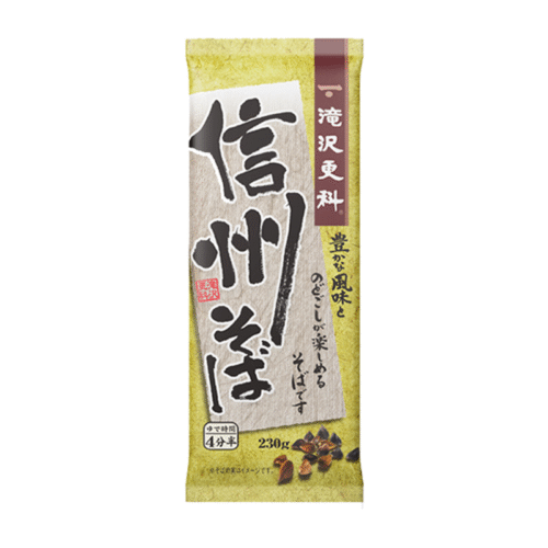 NISSIN Shinshu Soba Buckwheat Noodles 230g