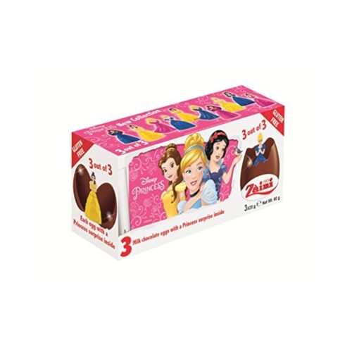 ZAINI Disney Princess Egg Chocolate 60GM