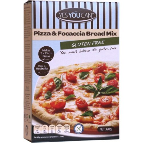 YES YOU CAN Gluten Free Pizza Foccacia Bread Mix 320g