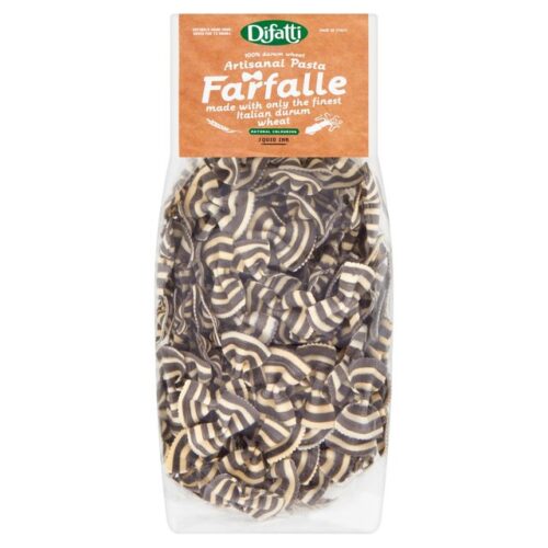 Difatti Farfalle Squid Ink Pasta 400g