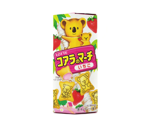 LOTTEE Kaora No March Strawberry Biscuits 48gm