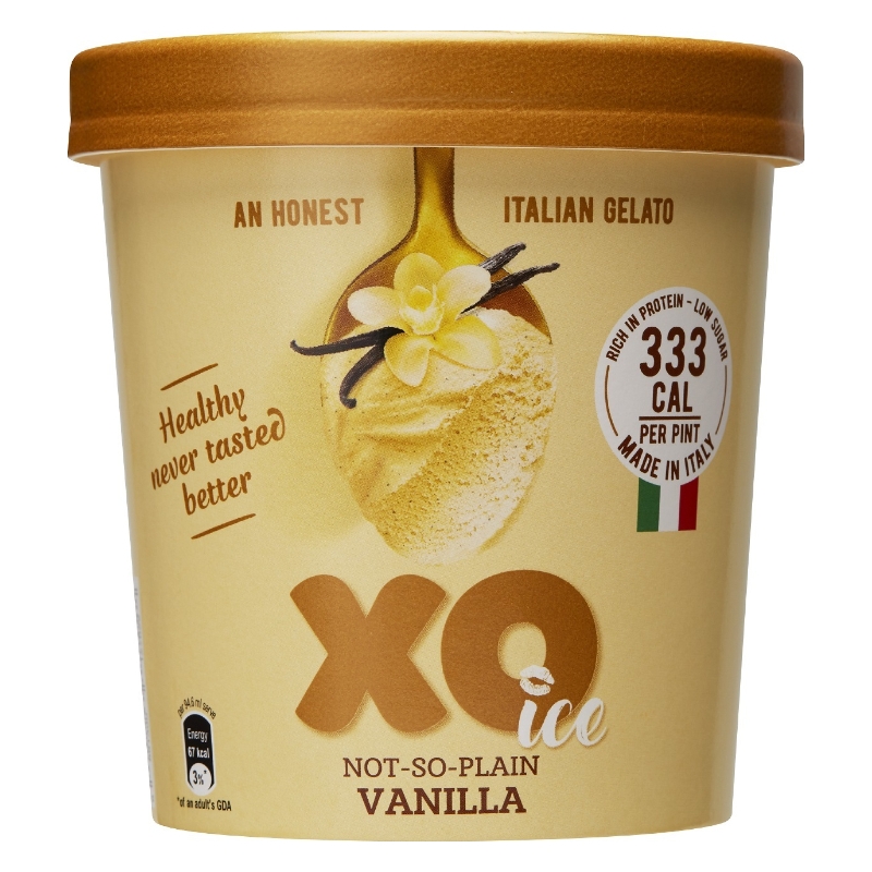 XO Ice Gelato Not So Plain Vanilla 473ml