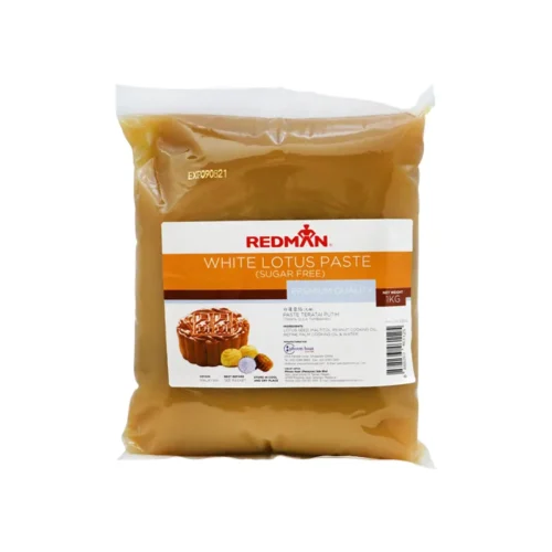 REDMAN Premium Quality No Sugar Added White Lotus Paste 1kg