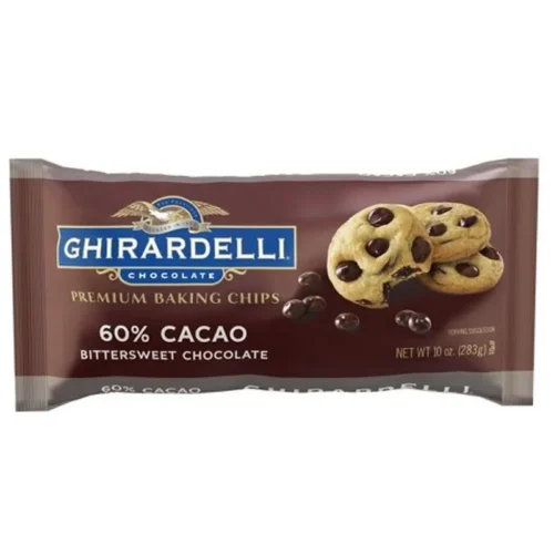 GHIRARDELLI 60% Cacao Bittersweet Chocolate Baking Chips 283gm