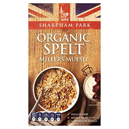 SHARPHAM PARK Organic Spelt Millers Muesli 450gm