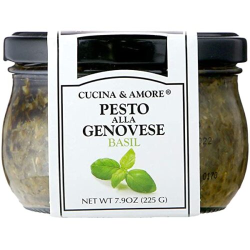 KITCHEN OF LOVE Gluten Free Pesto Basil Vegan Sauce 225gm