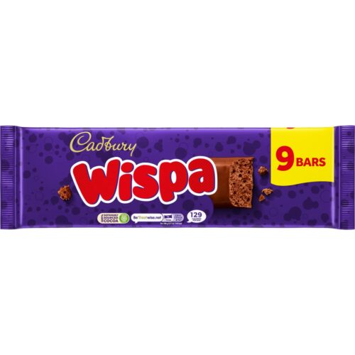 CADBURY Wispa Chocolate 9's