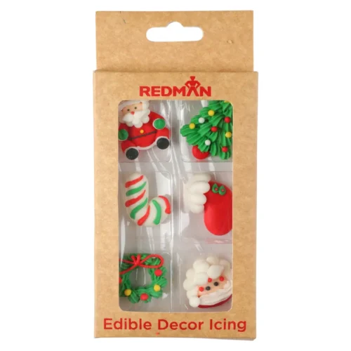 Redman Decor Icing X'mas Flat 6s (62820)