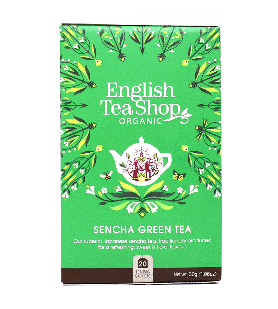ENGLISH TEA SHOP Organic Japanese Green Sencha 30g
