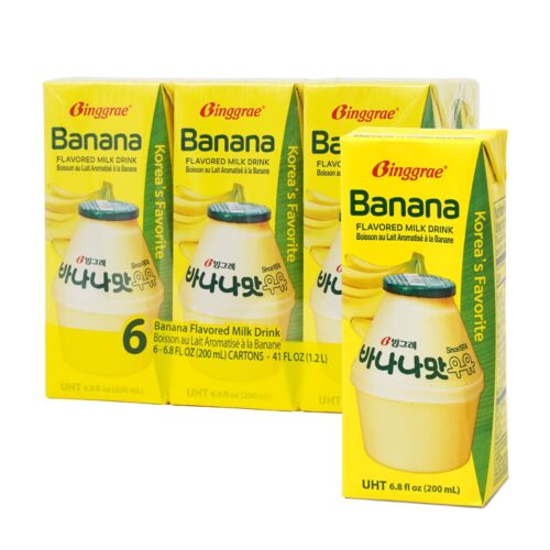 BINGGRAE Flavoured Milk Drink - Banana 200ml