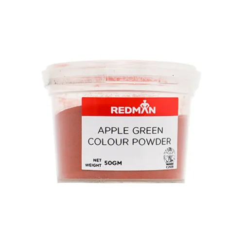 REDMAN Apple Green Colour Powder 50gm