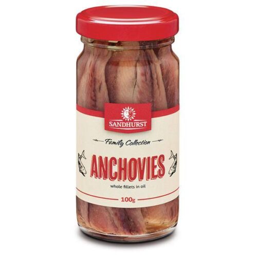 SANDHURST Anchovies Fillet In Bottle 100gm