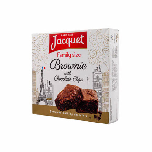 JACQUET Brownie With Chocolate Chips Family Size 285gm