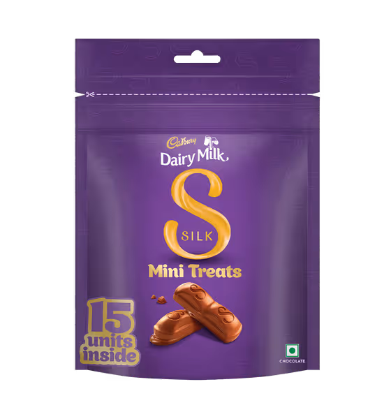 CADBURY Dairy Milk Silk Choc Mini Treats 15s 135Gm