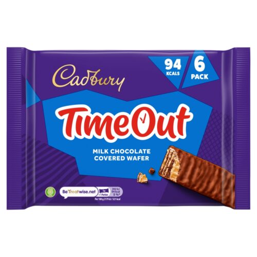 CADBURY Time Out Wafer 6s 108Gm