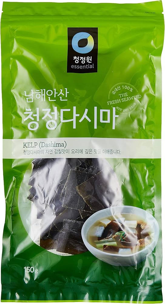 CJW Dried Kelp Dashima Seaweed 150Gm