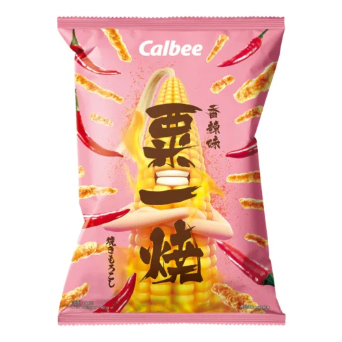 CALBEE Hot & Spicy Grill-A-Corn 80g