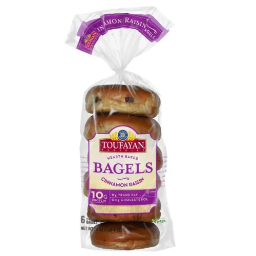 TOUFAYAN Cinnamon Raisin Bagels 567gm