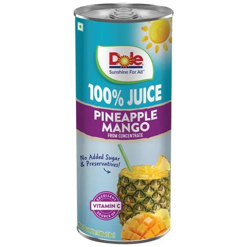 DOLE 100% Pineapple Mango Juice 240ml
