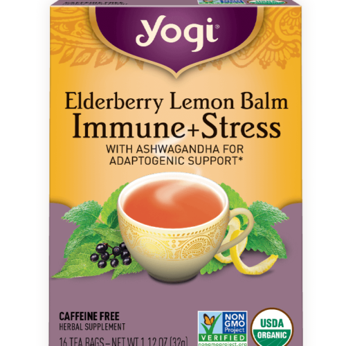Yogi Immune + Support Elderberry Lemon Balm Tea 32gm