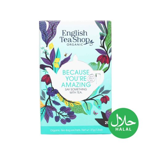 ENGLISH TEA SHOP Organic Say Something With Tea Because You're Amazing 20s 34gm