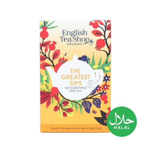 ENGLISH TEA SHOP Organic Say Something With Tea The Greatest Sips 20s 34gm
