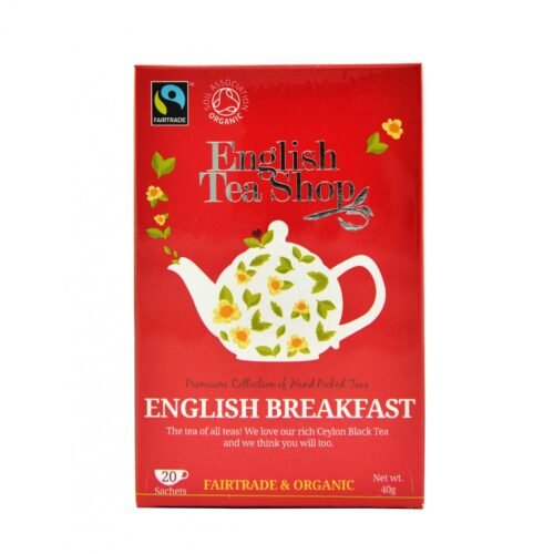 ENGLISH TEA SHOP Organic English Breakfast Tea 50g