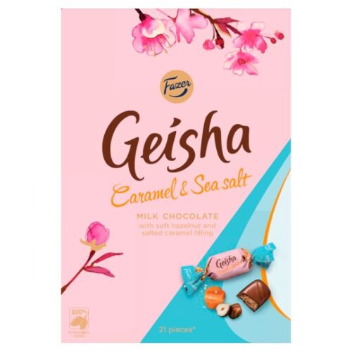 FAZER Geisha Caramel & Sea Salt Milk Chocolate 295gm
