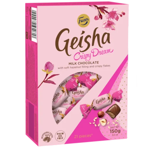 FAZER Geisha Crispy Dream 21s 150gm