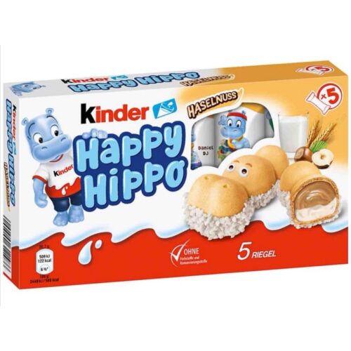 FERRERO Kinder Happy Hippo 5's 20.7Gm