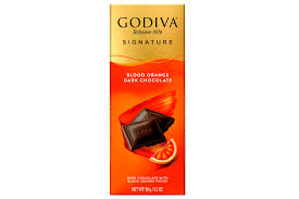 GODIVA Signature Blood Orange Dark Chocolate 90Gm