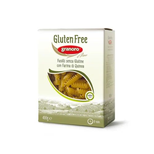 GRANORO Gluten Free Fusilli Pasts 400Gm