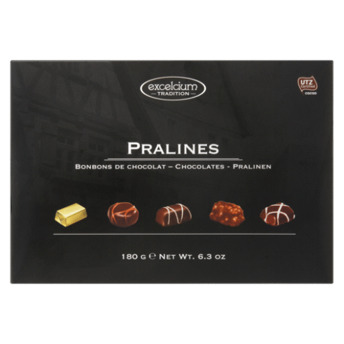 HAMLET Excelcium Assorted Chocolate Black Pralines Box 180gm