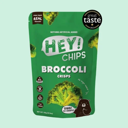 HEY!CHIPS Broccoli Chips 20Gm
