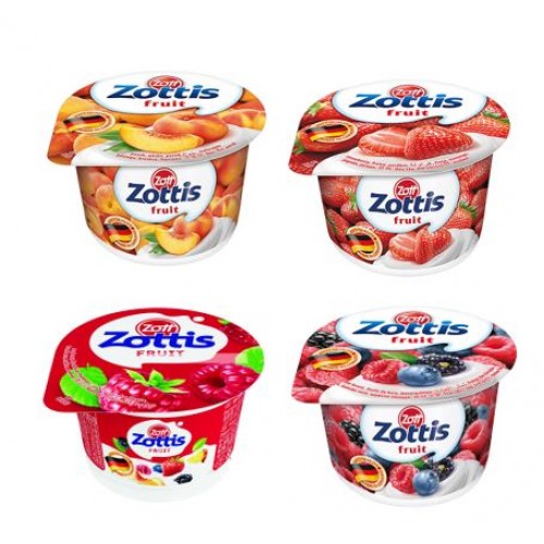 Zottis Assorted Fruits Yogurts 100gm