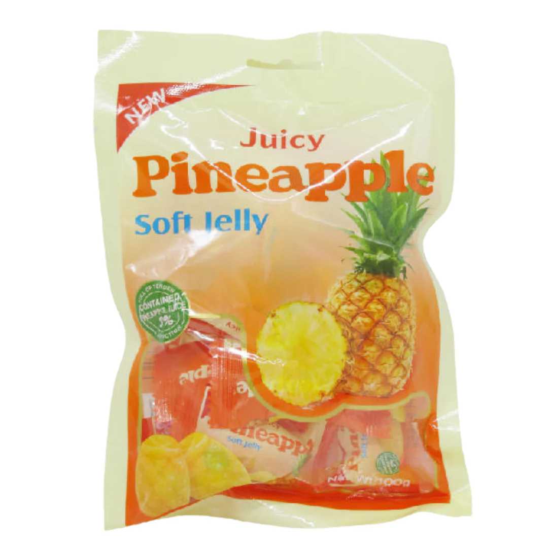 JUICY Pineapple Soft Candy 100Gm