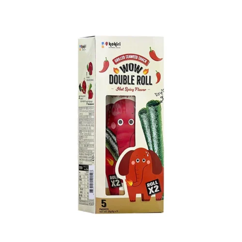 KOKIRI Seaweed Double Roll Hot Spicy 5s 25Gm