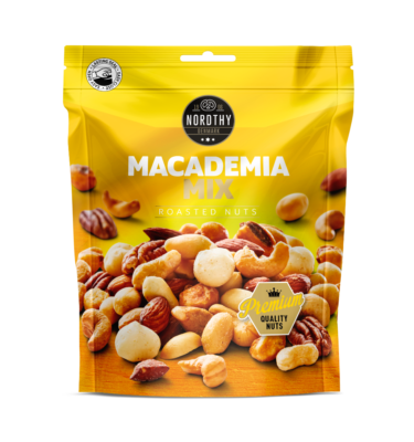 NORDTHY Macademia mix roasted nuts 150gm