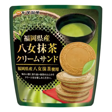 NANAO Biscuit Cream Sand Matcha 66Gm