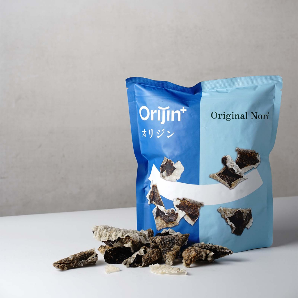 ORIJIN Nori Seaweed Crisps Original 50Gm